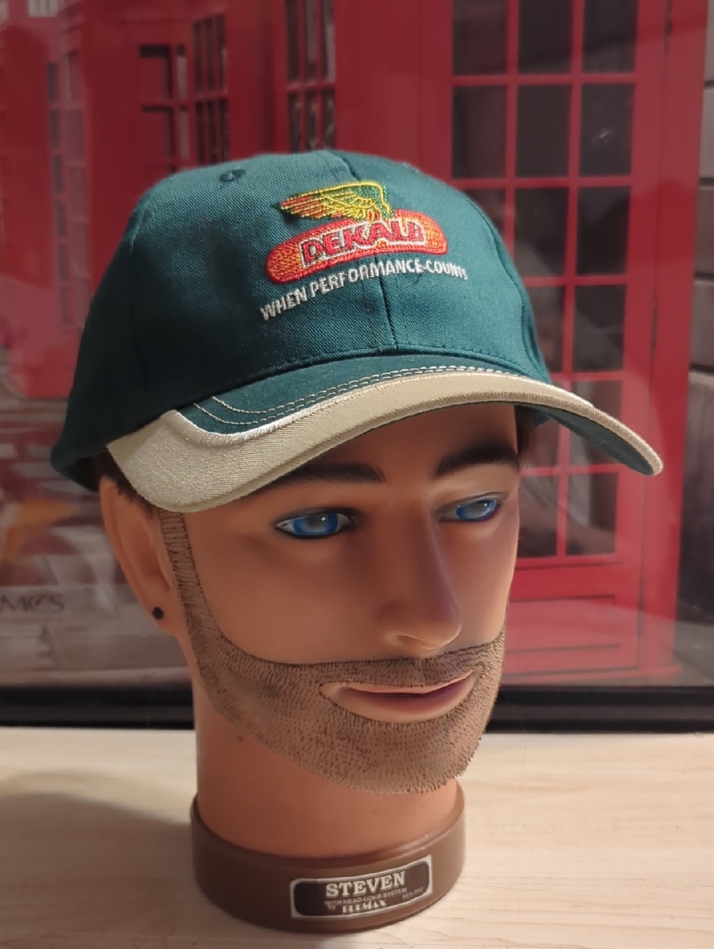 vintage‎ Dekalb "When Performance Counts" agriculture strapback hat